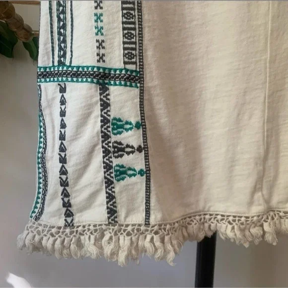 Madewell White Boho Embroidery Tank Top - Picture 8 of 10